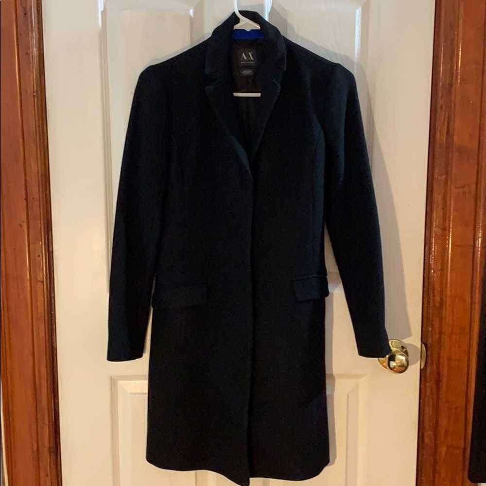 COPY - Long black wool coat